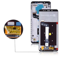 AAA Quality 10-Touch LCD For Xiaomi Redmi Note 5 Pro LCD Display Touch Screen Panel Display Digitizer Complete Parts Replacement