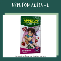 APPETON ACTIV-C STRAWBERRY FLAVOUR FOR 7-12 YEARS