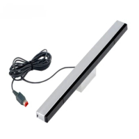 New Remote Wired Infrared Receiver For Wii IR Signal Ray Wave Sensor Bar For Nintendo Wireless Controller Game Console