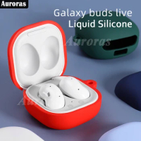 Auroras For Samsung Galaxy Buds Live Case Liquid Silicone Wireless Headphone Accessories Protector For Samsung Buds Live Cover