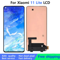 Tested Original Display For Xiaomi 11 Lite 5G LCD Display Touch Screen Assembly Replacement Parts For Mi 11Lite M2101K9AG,I LCD