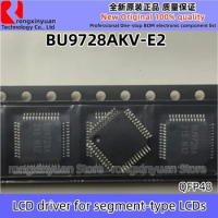 5Pcs/lot BU9728AKV-E2 BU9728AKV BU9728A QFP48 BU9728 LCD driver for segment-type LCDs 100% New imported original 100% quality