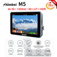 Shimbol M5 5.5 Inch Wireless Video Monitor 3D LUT HDMI-compatible 1200nit Ultra Bright Monitor Support 4K30 HDR Monitoring