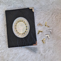 SIKU UNTUK COVER BUKU YASIN, SIKU SUDUT YASIN, AKSESORIS BUKU