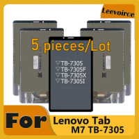 Wholesale 5 Pcs/Lot 7" lcd For Lenovo Tab M7 TB-7305 TB-7305F TB-7305i TB7305X LCD Display Touch Screen Digitizer Assembly