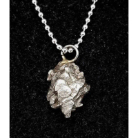 1 Pc Natural Meteriorite campo del Cielo Pendant from Argentina