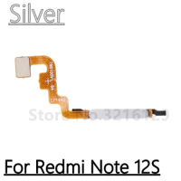 NEW For Xiaomi Redmi Note 12S ID Home Button Fingerprint Menu Return Key Recognition Scanner Sensor Flex Cable Note12S