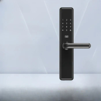 Fingerprint lock, household smart door lock, entry door password lock, anti-theft door electronic door lock VY-1