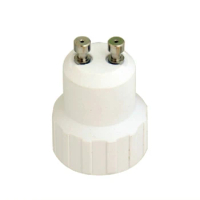10pcs GU10 to E14 LED Lamp Base Converter Socket GU10-E14 Fireproof Flame Retardant Material Light Base Holder