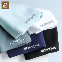 Xiaomi 3pcs Men's Ice Silk Boxer Shorts Men Underwear Male Antibacterial Double Layer Inner Flat Corner Traceless Elastic Pants