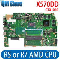 QM X570DD Mainboard ASUS TUF X570DD X570ZD YX570ZD YX570DD X570D X570Z X570 Laptop Motherboard AMD R5 R7 CPU GTX1050