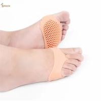 Feet Care Socks with Hole Cracked Foot Skin Care Protectors Silicone Moisturizing Gel Heel Thin Socks Foot Care Tools 1 Pair