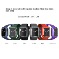 Suitable Rubber Watch Band For Apple Watch Strap Iwatch Strap Apple Integrated Tpu Anti-fall Applewatch Apple Watch Strap