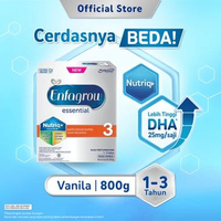 [12 Pcs/ Ctn] - Enfagrow Essential 3 Susu Formula Anak 1 - 3 Tahun Vanila 800 gr