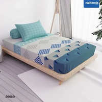 CALIFORNIA Sprei Single Fitted California Ukuran 90x200 Sprei California Single Jessa