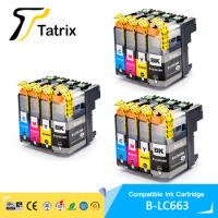 Tatrix For Brother LC663 Ink Cartridge For Brother MFC-J2720 MFC-J2320 Printer
