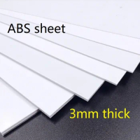 3mm thick Building sand table model diy plastic plate white black ABS wall board transformation board ABS Panel abs sheet
