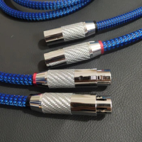Hi-End FURUTECH DAS-4.1 Top-of-the-line XLR cable Alpha OCC conductor HiFi weapon with Silver-plated 3-pin balanced plug
