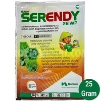 HERBISIDA SISTEMIK SELEKTIF PADI SERENDY 28 WP 25 GRAM