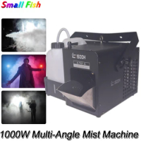 1000W Multi-Angle Mist Haze Machine Smok Fog Stage Effect For Light Performance DJ Party Wedding Show