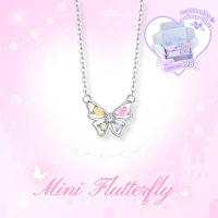 สร้อยคอเงินแท้ 92.5% Mini Flutterfly  [E9-1] คําแนะนําผลิตภัณฑ์ใหม่ของเดือนนี้