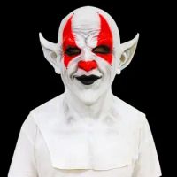 The Demon Fallen Angels Mask Devil Clown Latex Elfin Cosplay Halloween Party Costume Props