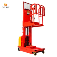 4.5m Used Mini Semi-Electric Rebot Self-Propelled Order Picker With Ce