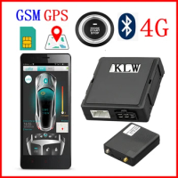 4G GSM Smartphone Two Way Car Alarm System Engine Start Push Button GPS GPRS Long Range Security 2 Mobile Control PKE
