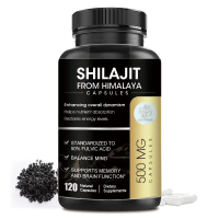 Viên uống iMATCHME Pure Shilajit Resin 500mg Hỗ Trợ Gan, Ổn Định Đường Huyết & Tăng Năng Lượng