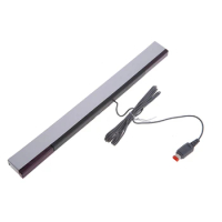 New Practical Wired Sensor Receiving Bar With USB Cable For Nintendo Wii / Wii U