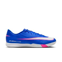 NIKE Men Football Zoom Vapor 16 Academy IC Sepatu Futsal Pria [FQ8434-446] 8.5 Racer Blue/White