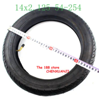 MADE IN CHINA Electric Bicycle Tire 14*2.125 E-bike antiskid tyre 14 X 2.125 54-254 tube fits Many Gas Scooters