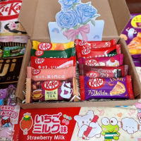 Hộp Quà KitKat Nhật Đủ Các Vị - Tặng Sinh Nhật - Kỳ Thi - May Mắn