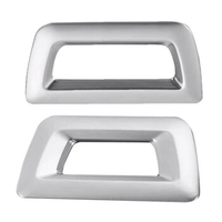Tail Door Button Cover Trim Sticker for BMW X1 F48 X3 F25 X4 F26 X5 F15 Car-Styling ABS Chrome Automotive Interior Accessories