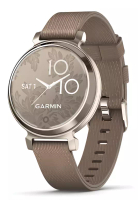 Garmin Garmin Lily 2 Classic - Jam Tangan Pintar Wanita - Smart Watch - Cream Gold with Coffee - 010