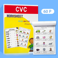 LACHILLY Youngsters Learning English CVC Words & Phonics Workbook - Colorful, Interactive Language A