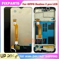 For Oppo Realme 2 Pro RMX1801 / For Realme 2 Pro Global RMX1807 LCD Screen Display Touch Panel Digitizer Assembly / With Frame