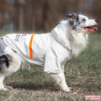 邊牧秋季衣服防風防雨NASA反光宇航服大型犬雨衣寵物沖鋒衣戶 全館免運