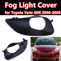 Front Bumper Fog Light Lamp Cover For Toyota Vios/Limo Yaris Sedan 2007-2013 Belta 2006-2012.06 Car Lamp Hood Exterior Parts