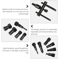 10pcs Bearing Puller Nippy Set Treker Pencabut Bearing Set Treker Cabut Bearing Dalam Treker Pembuka