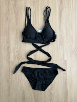 TMBM - Kendall Bikini Swimsuit Swimwear Baju Renang Wanita Monokini two piece black hitam tali seksi