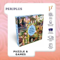 A Book Lover’s Garden 1000 Piece Puzzle - 9781399629553