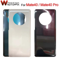 For Huawei Mate 40 Pro Battery Cover Back Glass Rear Battery Door Housing Case Replacement Part For Huawei Mate 40 Battery Cover