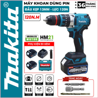 Máy Khoan Pin MAKITA 125Nm Không chổi than - Máy Bắt Vít Makita 199V Không Chổi Than