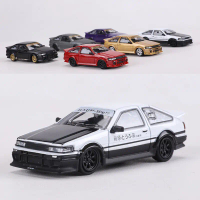 Mô Hình Xe Ô Tô Hợp Kim Mô Phỏng, Phiên Bản Sửa Đổi Thân Rộng Toyota AE86, DCT, Tỷ Lệ 1: 64, Chất Lư
