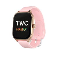 สำหรับคุณ สมาร์ทวอทช์ H9 max ใหม่ล่าสุด สำหรับผู้ชายและผู้หญิง นาฬิกาสปอร์ต หน้าจอสัมผัส HD 2.01" รั