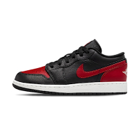 Nike Air Jordan 1 Low 大童 黑紅白 AJ1 喬丹 運動 休閒 低筒 休閒鞋 553560-067