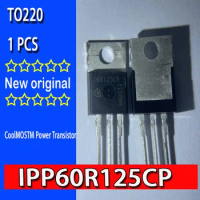 100% new original spot 6R125P 6R125C6 IPP60R125CP TO220 Power Field-Effect Transistor, 25A 600V, 0.125ohm, 1-Element, N-Channel,