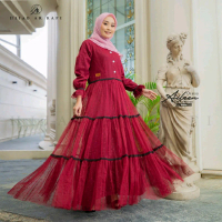 Aileen Dress Gamis Cantik untuk outfit Muslim