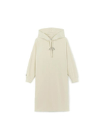 ชุดเดรส ผู้หญิง Women S Basic Hoodie Long Dress รุ่น 3FOPB0154 50CRS สีครีม